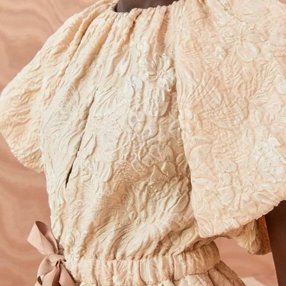 SOLD NWOT ULLA JOHNSON Mirabelle Top in Peony XS $490 - Picture 2 of 8